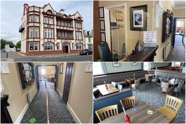 The operators of the Marine Hotel at Seaton Carew are hopeful for the future after reopening with new measures following the lockdown.