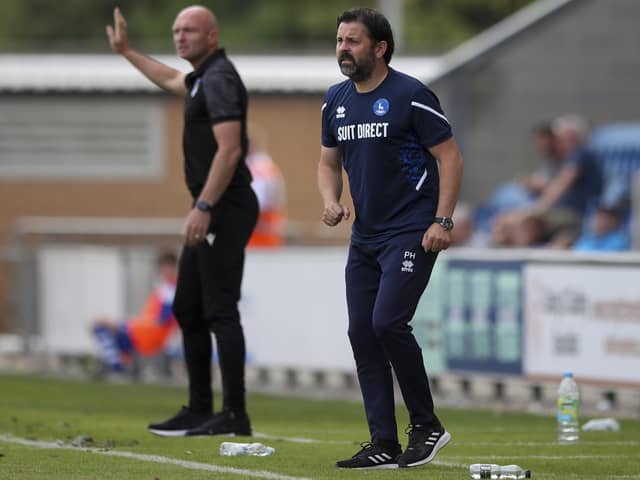 Paul Hartley suggests he will consider the free agent market for Hartlepool United. (Credit: Tom West | MI News)