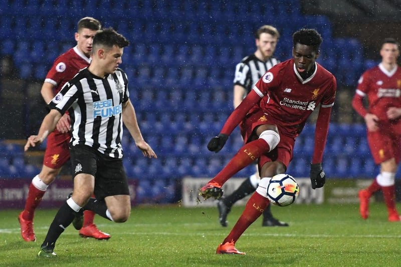 Another former Newcastle United academy star, Ward, is also set to leave Gateshead with Oldham Athletic linked. Ward played a pivotal role in helping the Heed preserve their National League status and reach the FA Trophy final in 2022-23 (Photo by Nick Taylor/Liverpool FC/Liverpool FC via Getty Images)