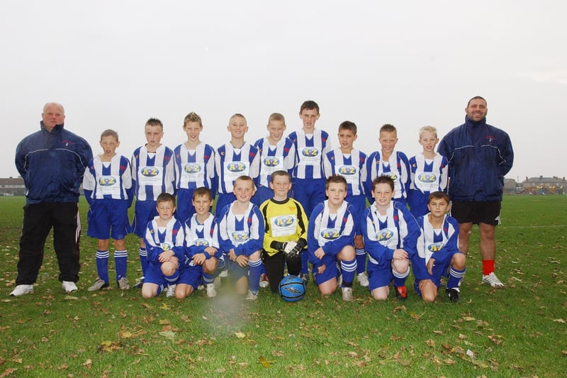 Chester boys under-13 team in 2005.