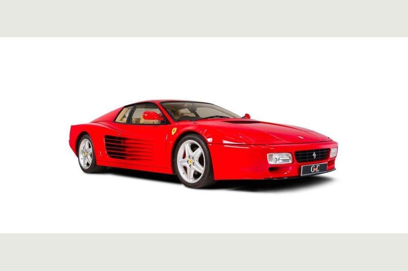 One of the definitive poster cars of the 1990s, the 512 TR ticks all the classic Ferrari boxes with its sleek design, rear-mounted flat-12 and open-gate manual gearbox. This example, first owned by former player and manager Mark Hateley, finishes that list off with the famous Rosso Corsa paintwork, cream leather interior and a full service history. At £174,900 it’s also got the Ferrari price tag to match.