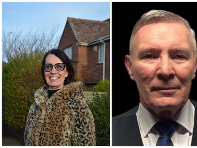 From left to right, council candidates Brenda Harrison and Paul Manley. No picture was provided for Rodney Pangbourne.