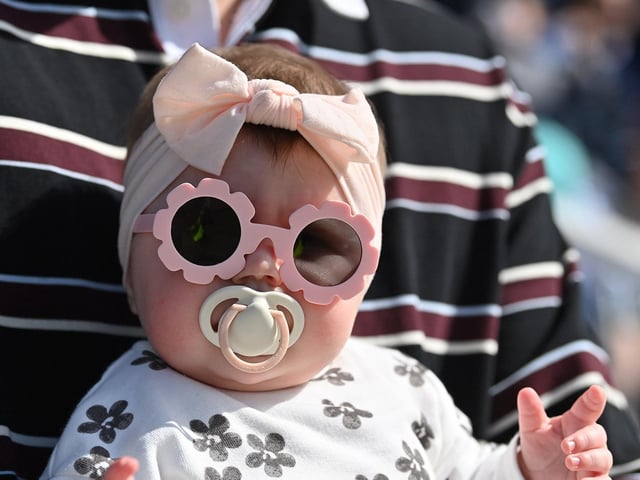 Can you spot yourself or anyone you know in our gallery of fan photos as Pools dented Rochdale's National League title hopes over the Easter weekend?