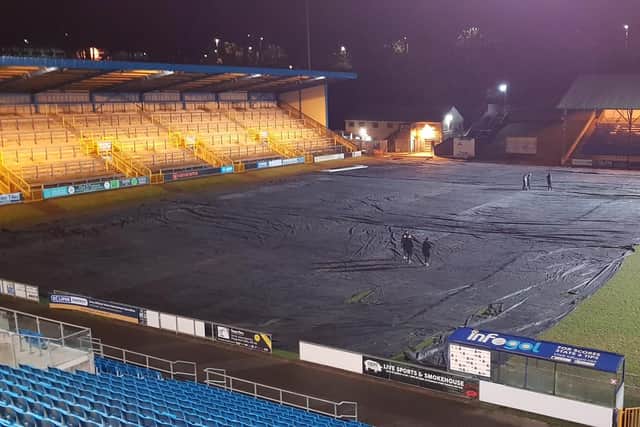 Tuesday night's match at Halifax Town has now been rearranged.