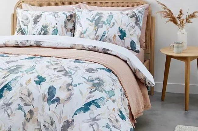 You can tell John Lewis bedding is deliciously soft just by looking at it. Any attractive design is just an added bonus. Thankfully, this bedding set has both, with the exotic leaves promising to transport you to tropical climes.