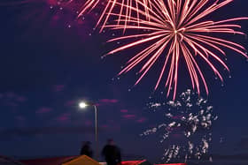 The free fireworks display takes place at Seaton Carew on Sunday, November 1.