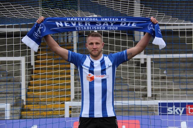Marcus Carver is in line to make his Hartlepool United debut at Bristol Rovers. MI News & Sport Ltd