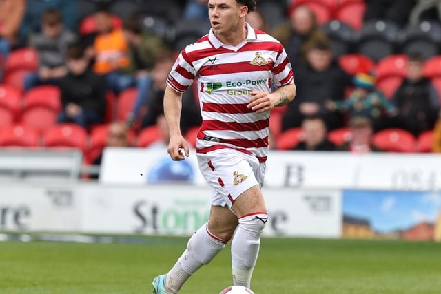 The Doncaster Rovers loanee is set to start at right wing-back for John Askey's side. (Photo by Pete Norton/Getty Images)