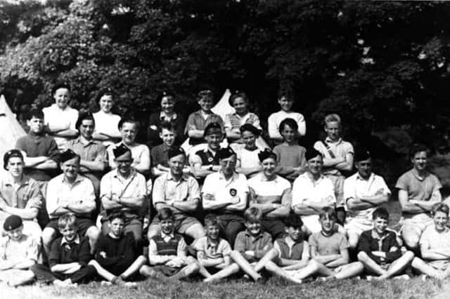 Ian is pictured second left on the front row of these scene from 1955 at Eggleston Camp. Can you spot anyone you know?