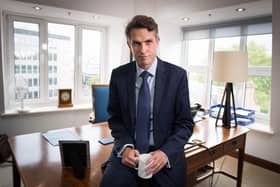 Education Secretary Gavin Williamson has announced that face coverings will be mandatory in schools where lockdown measures are stricter than other parts of England. Photo: PA.