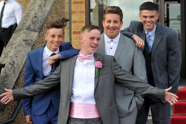 Academy 360 pupils pictured at their prom at Ramside Hall, Durham, in 2014.