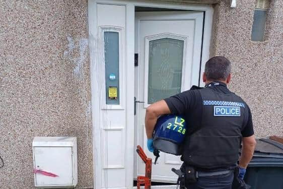 Police recovered a quantity of suspected controlled drugs from the property./Photo: Hartlepool Police