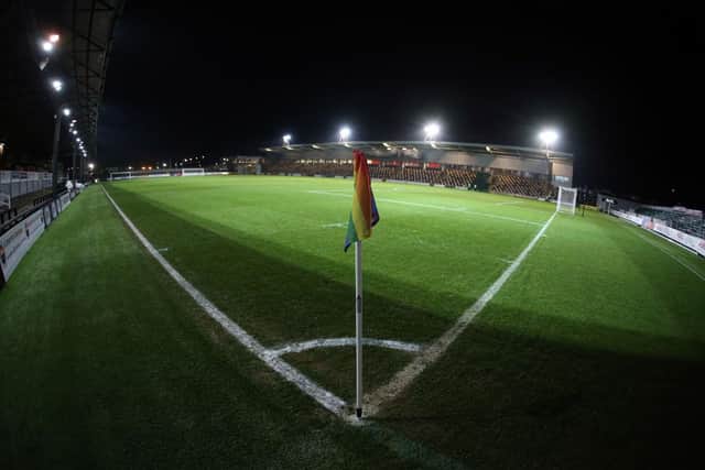 Hartlepool United travel to Rodney Parade to face Newport County this evening. (Photo by Pete Norton/Getty Images)