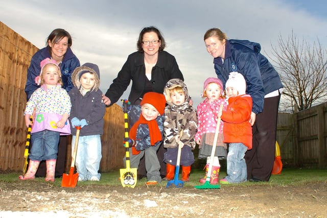 Pictured at the Seaton Carew Allotments in 2009. Recognise anyone?