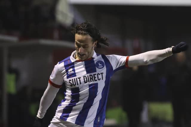 Hartlepool United head to the Crown Oil Arena to face Rochdale on Boxing Day. (Credit: Tom West | MI News)