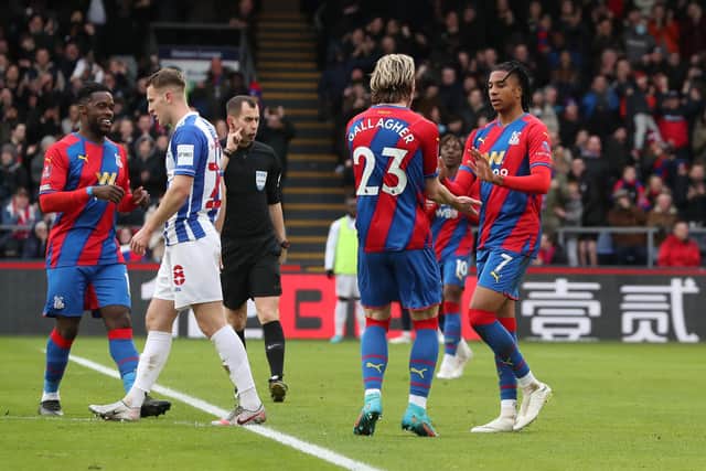 Michael Olise was in fine form for Crystal Palace with a goal and an assist for Patrick Vieira's side against Hartlepool United. (Credit: Mark Fletcher | MI News)
