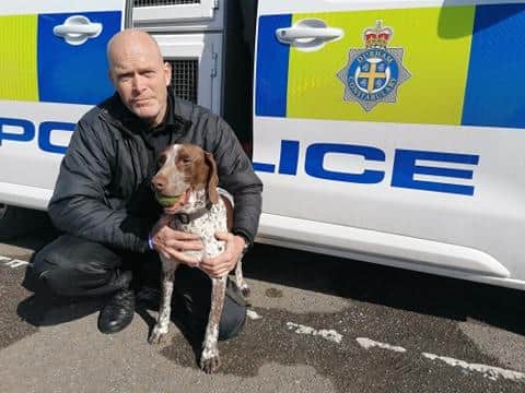 PD Lottie and PC Ian Squire