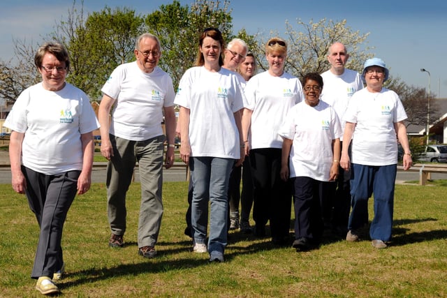 Groundwork South Tyneside and Newcastle volunteers set off from Hebburn as part of the Get Walking Week in 2013. Do you remember this?