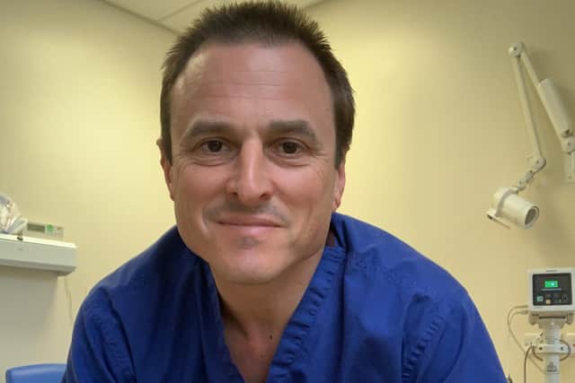 Dr Paul Williams has been treating patients at special Covid clinics in Hartlepool and Stockton since last spring and says he has never been busier than now.