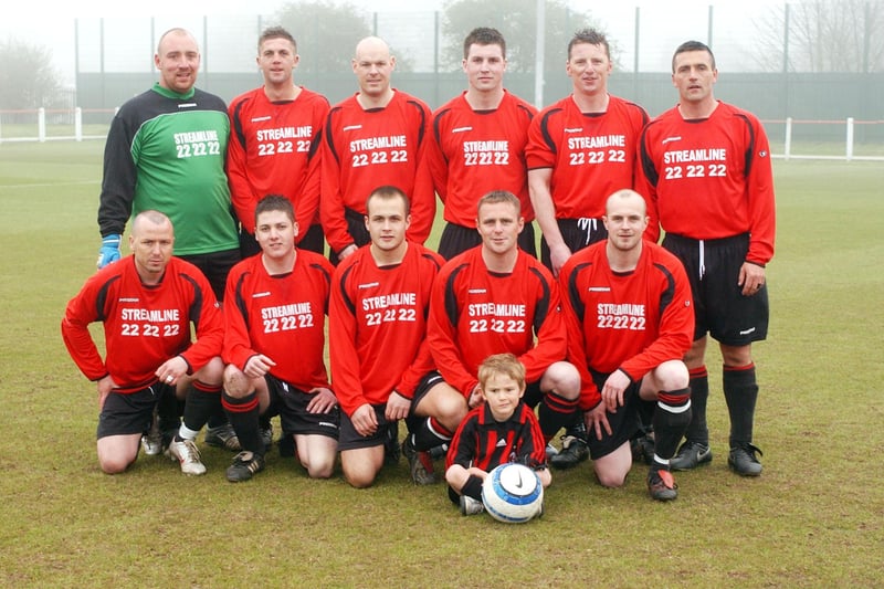 Hartlepool Rovers before the Durham FA Avec Sunday Cup final against Hetton Lyons in 2007.