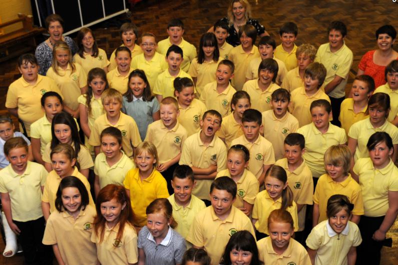 Pupils from Hedworth Lane Primary School were taking part in the Big Sing in 2011. Were you among them?