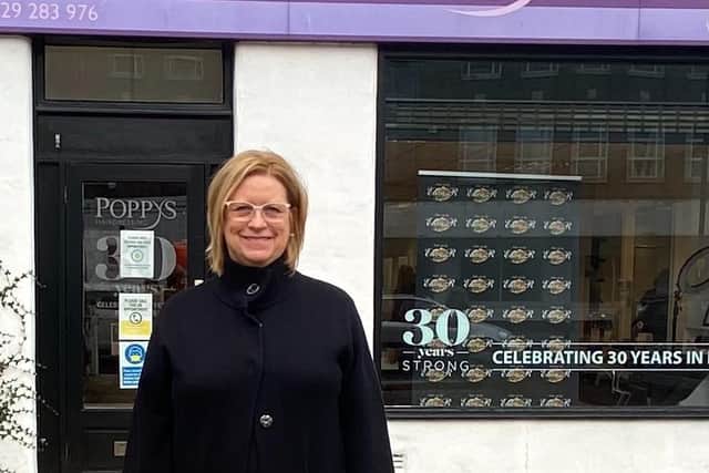 Janice Auton of Totally Locally Hartlepool and founder of Poppys Hairdressers.