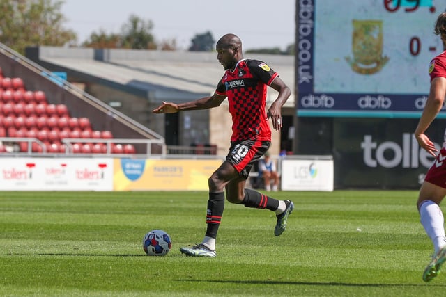 Sylla was left out of the squad to face Leyton Orient at the weekend but could return against Harrogate Town. (Credit: John Cripps | MI News)