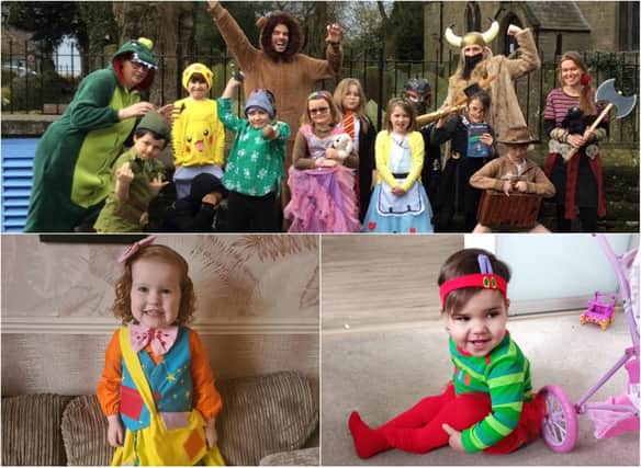 Some of the photos sent to the Derbyshire Times on World Book Day