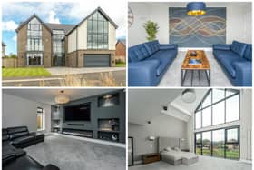 The modern home is flooded with light./Photo: Rightmove