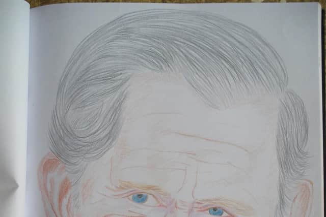 A portrait of Prince Charles by Deborah.