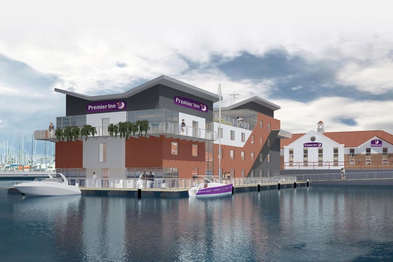 The idea for the 54-bed floating hotel - or 'floatel' as it was quickly nicknamed - appeared to sink silently without trace after it was originally announced in 2008.
