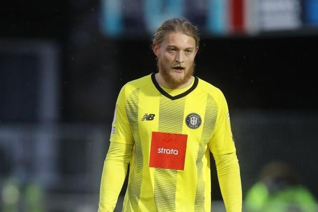 Luke Armstrong signed a new deal with Harrogate recently but Simon Weaver's side are tipped for a season of struggle. (Photo by Pete Norton/Getty Images)