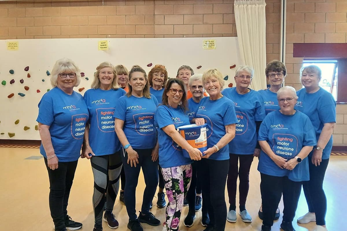 Hartlepool ladies' exercise group celebrates raising over £10 ...