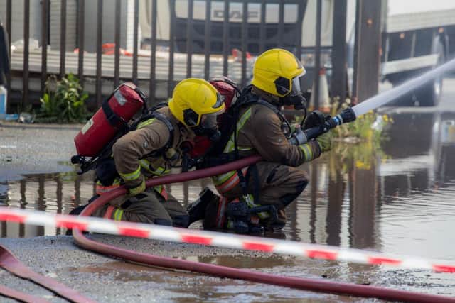 Firefighters in East Durham will be among those to wear bodycams as County Durham and Darlington Fire and Rescue Service carries out a trial of the kit. Image copyright Graham Mitchell Photography.