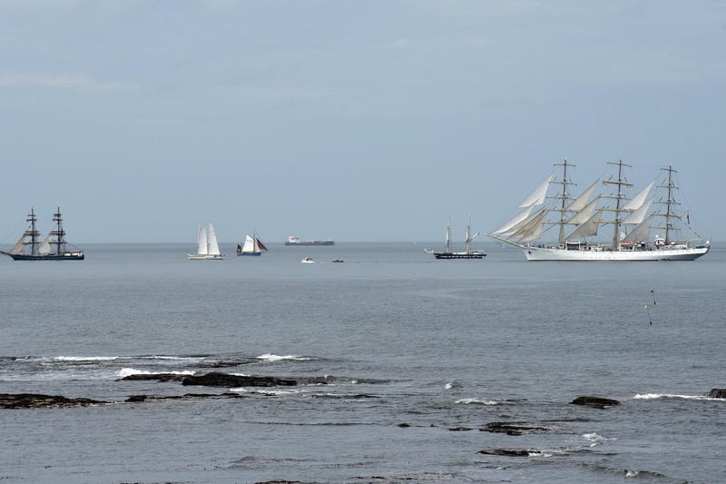 The Tall Ships festival coming to an end.