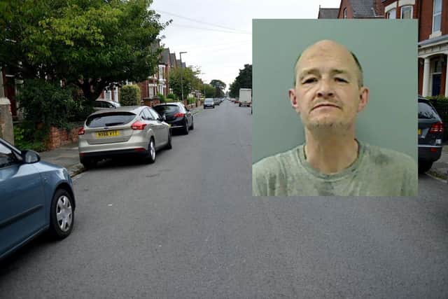Robert Hall burgled two addresses in Clifton Avenue, Hartlepool in one night.
