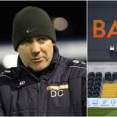Hartlepool United manager Dave Challinor was not satisfied to find out the game was likely to be postponed at 9:45pm on Friday night.