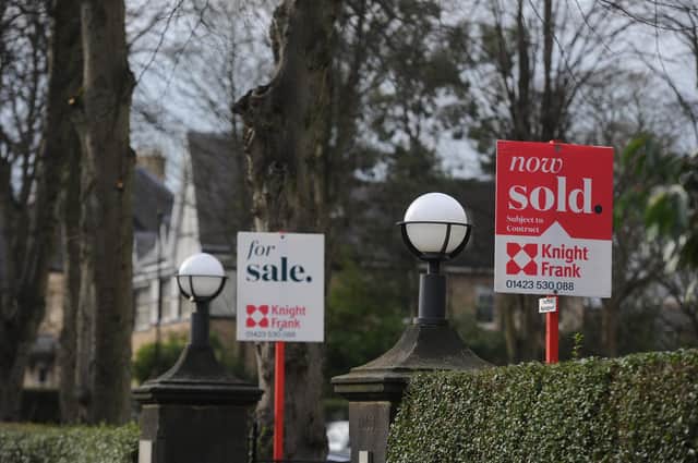 9th March 2021
Property for sale signs stock
Picture Gerard Binks