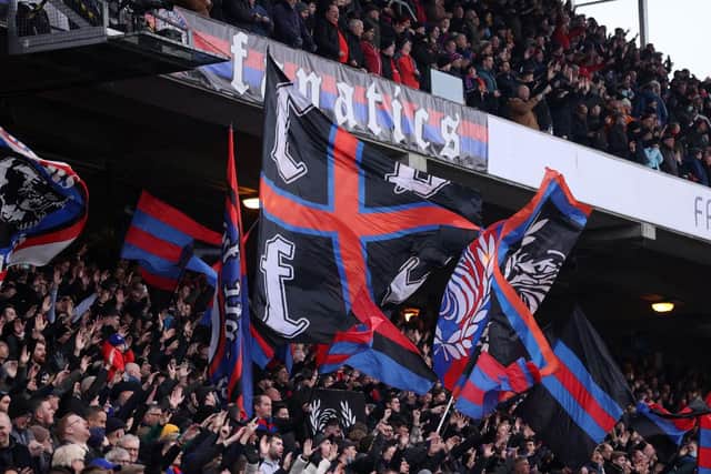 Crystal Palace Football Club and its fans are helping Hartlepool United manager Graeme Lee and his family to raise funds for brain tumour treatment. (Photo by Alex Pantling/Getty Images)