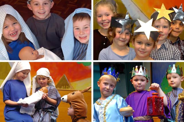 Join us on a journey through Nativities of the past at Kingsley Primary School.