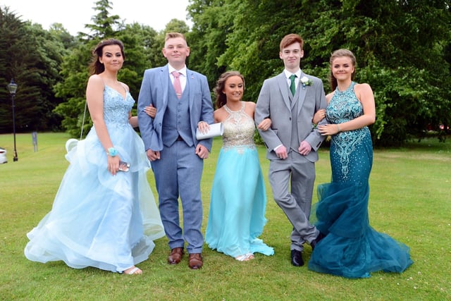 Manor pupils dress to impress for their leavers prom.