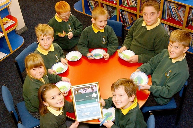 A 2006 photo at the Fens Primary School breakfast club which had just won a Quality Assurance Mark when this photo was taken.