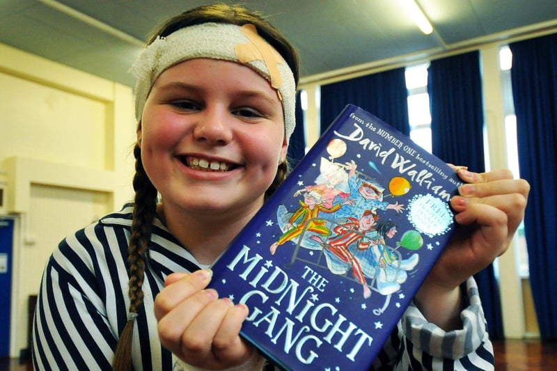 Beatrice Hackworth, from Fens Primary School, dresses as her favourite book character.