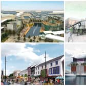 Just some of the past and present artistic impressions of Hartlepool's future.