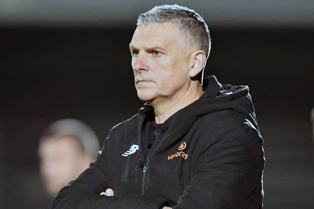 John Askey has warned his Hartlepool United players they could yet find themselves in a relegation battle in the National League.