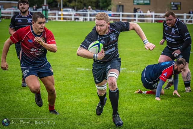 Hartlepool Rugby Club in action. Photo: John Bearby.