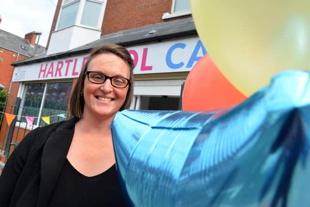Christine Fewster pictured during the Hartlepool Carers 25th anniversary celebrations in 2019.