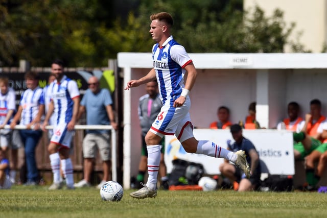 Shelton could be brought in for his first start of the season after Pools struggled with the midfield battle at Walsall. Picture by FRANK REID