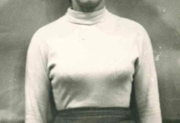 Rose Caffrey pictured in her late teens. As a young woman she enjoyed dancing and ice skating.
