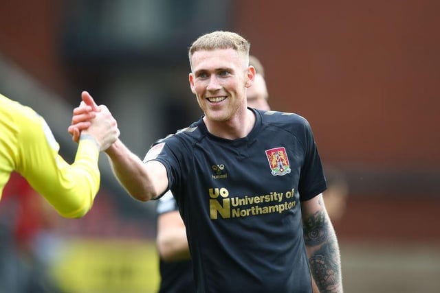 The Cobblers secured a big win over Leyton Orient recently to keep their automatic promotion hopes alive. They've taken 19 points from a possible 30. (Photo by Pete Norton/Getty Images)